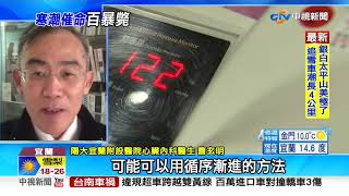 心血管殺手! 寒流低溫催命'2天126人猝死'│中視新聞 20210110