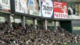 千葉ロッテマリーンズ 荻野貴司応援歌 20100420東京D