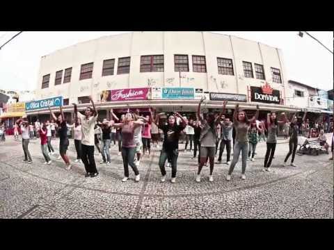 Aline Barros - Sonho de Cristo  [ Flash Mob ]