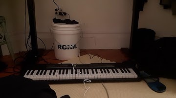 SuperCollider piano test 1