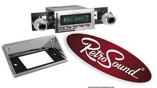 Review RetroSound radio Stereo Install/F100 OEM Radio Removal!
