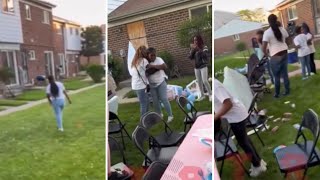 Woman destroys her gender reveal party then leaves because she doesn’t want another girl
