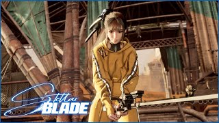 Stellar BLADE Walkthrough Part 5 [JP DUB] - Great Desert Hypertube / Fishing / Madame Machine