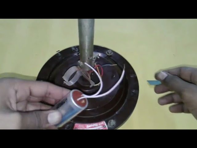 How To Change Ceiling Fan Capacitor