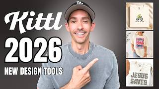 Stop Wasting Hours on T-Shirt Design (Use These NEW Kittl Tools Instead)
