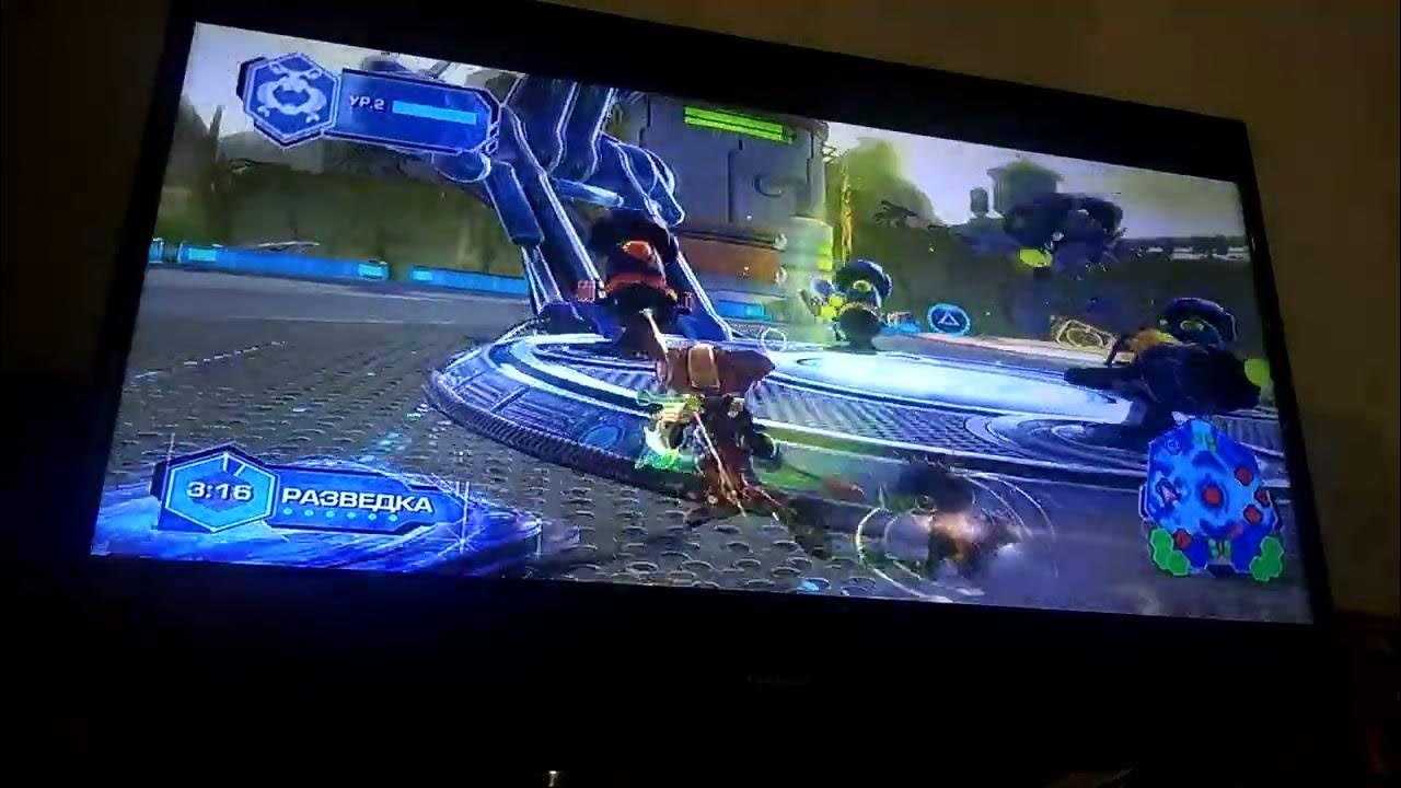 Ratchet and Clank FFA Full Frontal Assault Qforce Gameplay online 1 YouTube