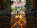 Transforming a Room with a Fiery Lava Luxury Floor Epoxy #epoxyfloor #renovation #interiordesign