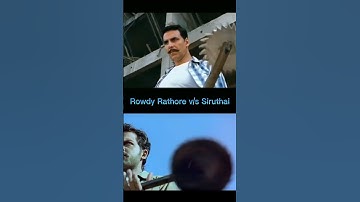 Rowdy Rathore Vs😱 | Vikramarkudu #shorts #rowdyrathore #vikramarkudu #akshaykumar