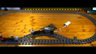 Automatic LEGO trains with Raspberry PI + SBrick