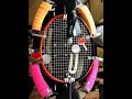Badminton stringing sound check- Nanogy 98 + Aerosonic 25lbs