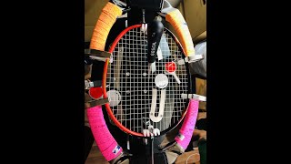 Badminton stringing sound check- Nanogy 98 + Aerosonic 25lbs