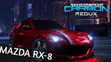 MAZDA RX8 STACKED DECK IN NFS CARBON REDUX
