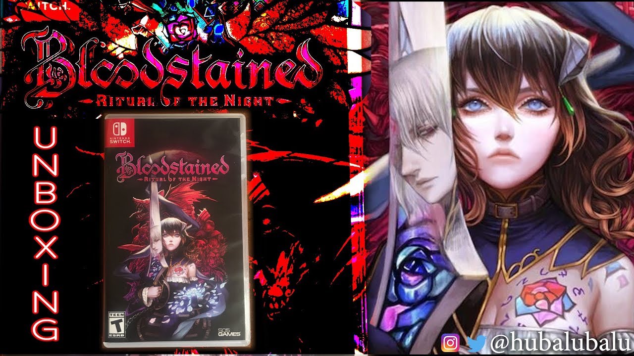 Nintendo bloodstained: o ritual da noite de negócios do jogo ritual