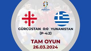 Thumbnail for Gürcüstan 0:0 ( P- 4:2 ) Yunanıstan | AÇ-2024, seçmə mərhələ, pley-off | TAM OYUN
