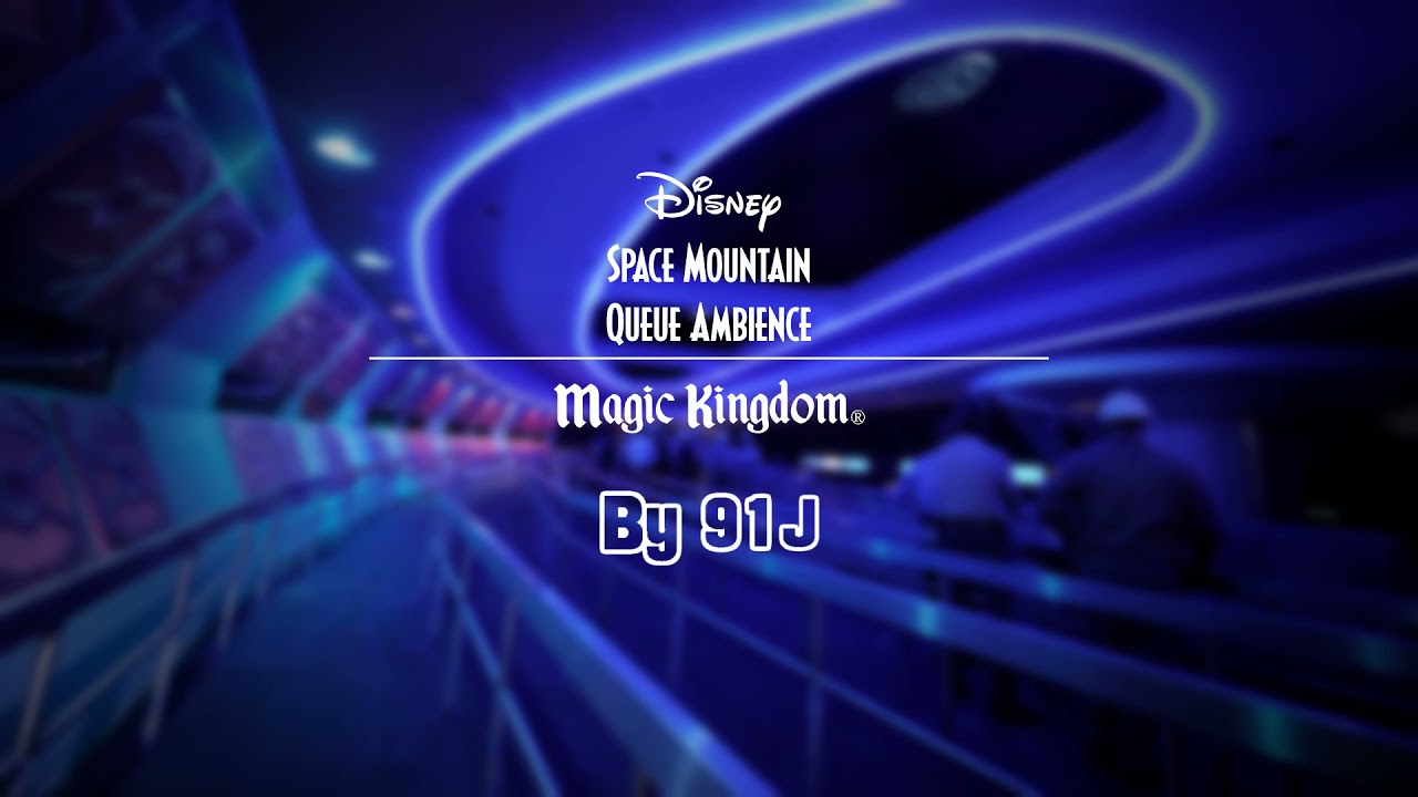 Space Mountain Queue Ambience (Magic Kingdom) | 91J