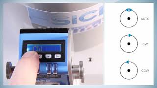 Tutorial PS30 pattern sensors Part 1 of 4׃ Settings using the display
