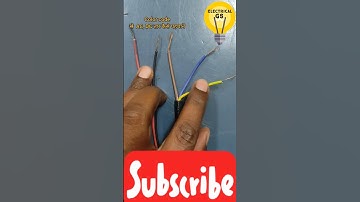 How to find AC/DC wire with the help of color code #trending #viral #shortsvideo