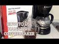 HOW TO USE HANABISHI COFFEE MAKER | The Project et cetera