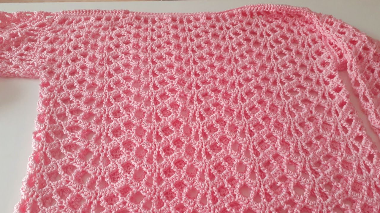 Tığ işi mevsimlik bluz yapımı 💖 #örgü #handknitting #crochet #tığişi