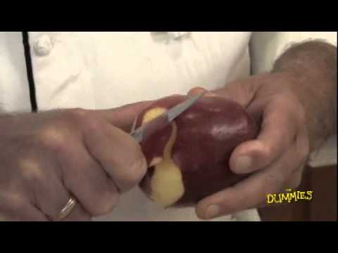 How to Use a Paring Knife For Dummies