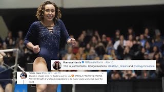 Katelyn Ohashi A Force To Reckon With On Floor, A Viral Sensation On Twitter