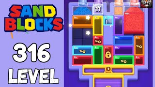 Sand Blocks Level 316 Walkthrough Solution