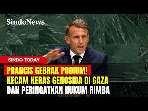 PRANCIS GEBRAK PODIUM! Kecam Keras Genosida di Gaza dan Peringatkan Hukum Rimba | Sindo Today