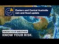 Severe Weather Update: Eastern and Central Australia rain and flood update - 10 Nov 2021