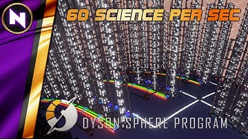 Megabase Complete: 60 Science / second | Dyson Sphere Program Lets Play