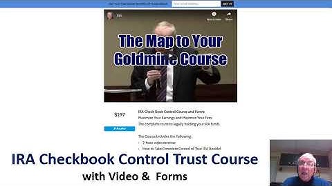 Self-Directed IRA Course with Video & Forms