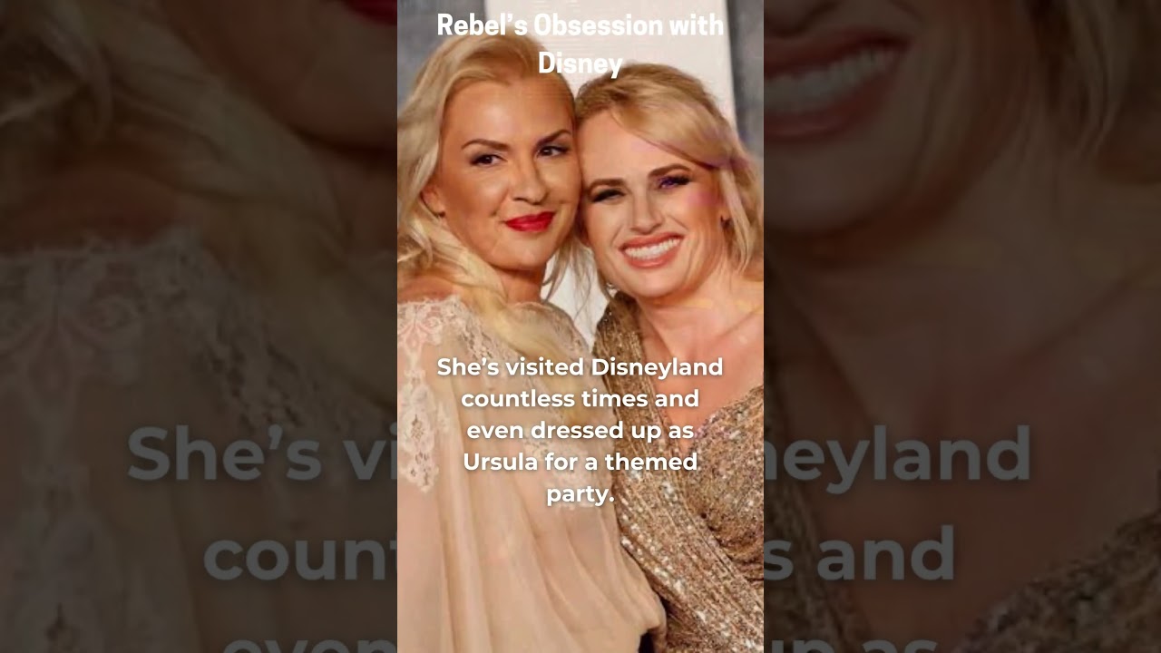 ✨ Rebel Wilson’s Childhood Dream? Disney Superfan Goals!
