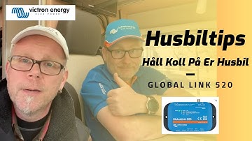 Motorhome tips - Global Link 520 a smart product from Victron Energy for motorhomes.