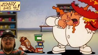 What a Cartoon! Kenny and the Chimp: Diseasy Does It! - First Time Watching: Salmonella Fitzgerald!