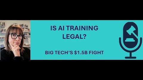 EPISODE 2: The Legal Battle Over AI: Copyright, Fair Use & Big Tech