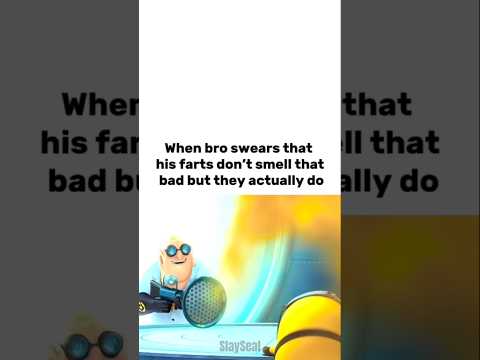 And the smell never goes away 🤢