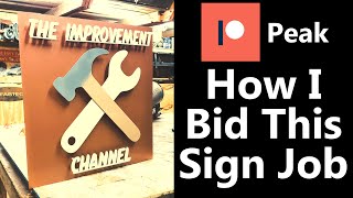 Bid Breakdown HOW I BID A SIGN JOB (Normally Patreon Exclusive)