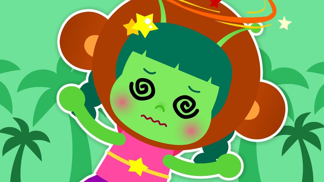 [동요 노래방] 다섯 꼬마 원숭이🙉 | 