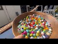 10 meters of wiggle ☆ Apartment song ☆ Healing funny marbles asmr