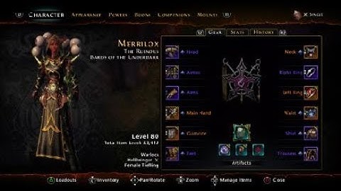 MOD20 Neverwinter Warlock Hellbringer Build 4 Single Target. 7th August 2021