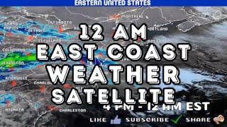 12am EAST US Sat Feb 08 Latest Satellite Weather Animation Loop - Daily Weather Tracking screenshot 5