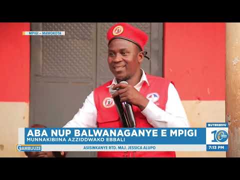 Ssaabakunzi wa NUP, Habib Buwembo awonye okugajambulwa abawagizi ba NUP e Mpigi