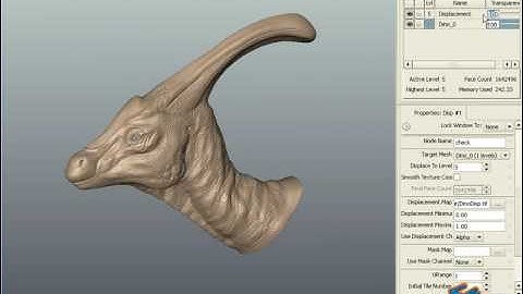 Maya Mudbox workflow Part 4/6