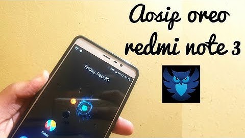Aosip rom latest (17-04-2018) build review on redmi note 3 | random reboots? 🤔
