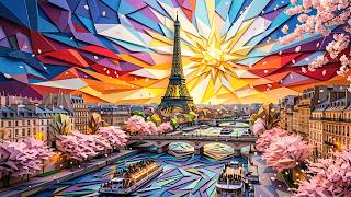 Picasso Meets Paper : Paris 🌸 A Cubism Art Journey (4K)