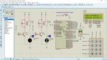 Automatic temperature control system with PIC microcontroller II
