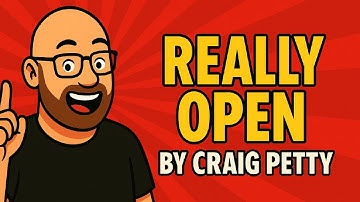 Really Open by Craig Petty | Available To Learn On The Netrix