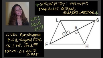 GEOMETRY: PROOFS, PARALLELOGRAMS, TRIANGLES by Jane Maciejewski (@janepmaciejewski2023 )