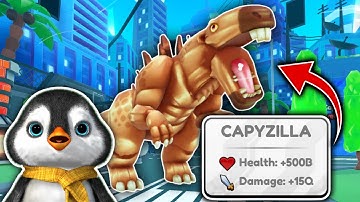 I Unlocked MAX LEVEL CAPYZILLA in Capybara Evolution!