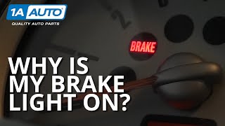 Why is My Brake Light On? Diagnosing Common Brake Failures!