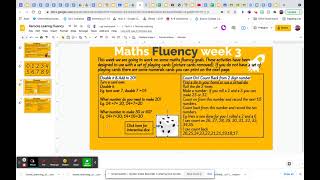 Maths Fluency Week 3